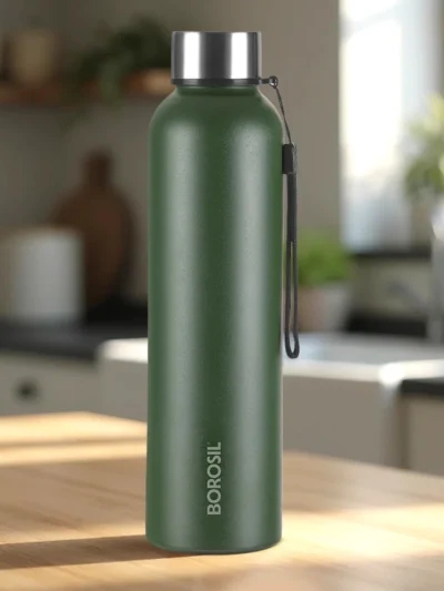 Personalised Laguna Stainless Steel Single Wall Bottle,